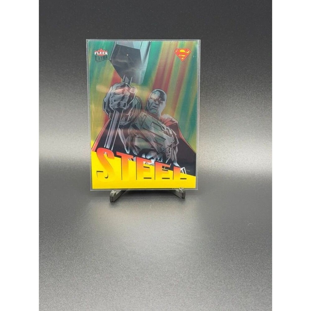 2026 Fleer Ultra Superman Steel John Henry Irons #37 95 Retro Insert